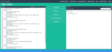 XMAX online XML editor .